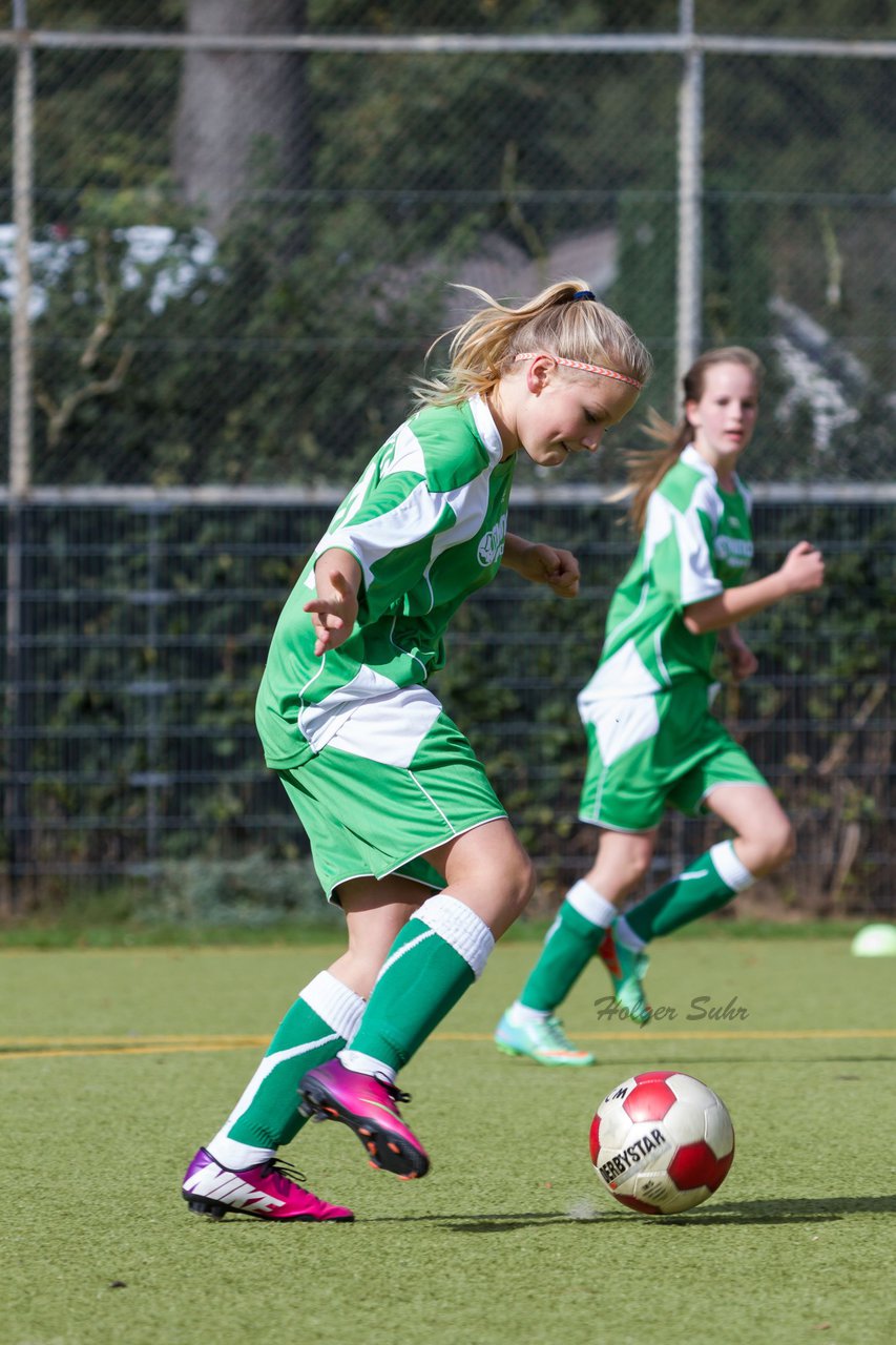 Bild 397 - C-Juniorinnen Kaltenkirchener TS - TuS Tensfeld : Ergebnis: 7:0